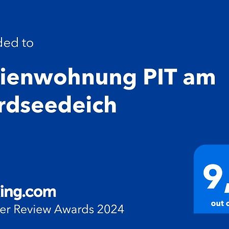 Ferienwohnung Pit Am Nordseedeich Butjadingen Eksteriør bilde