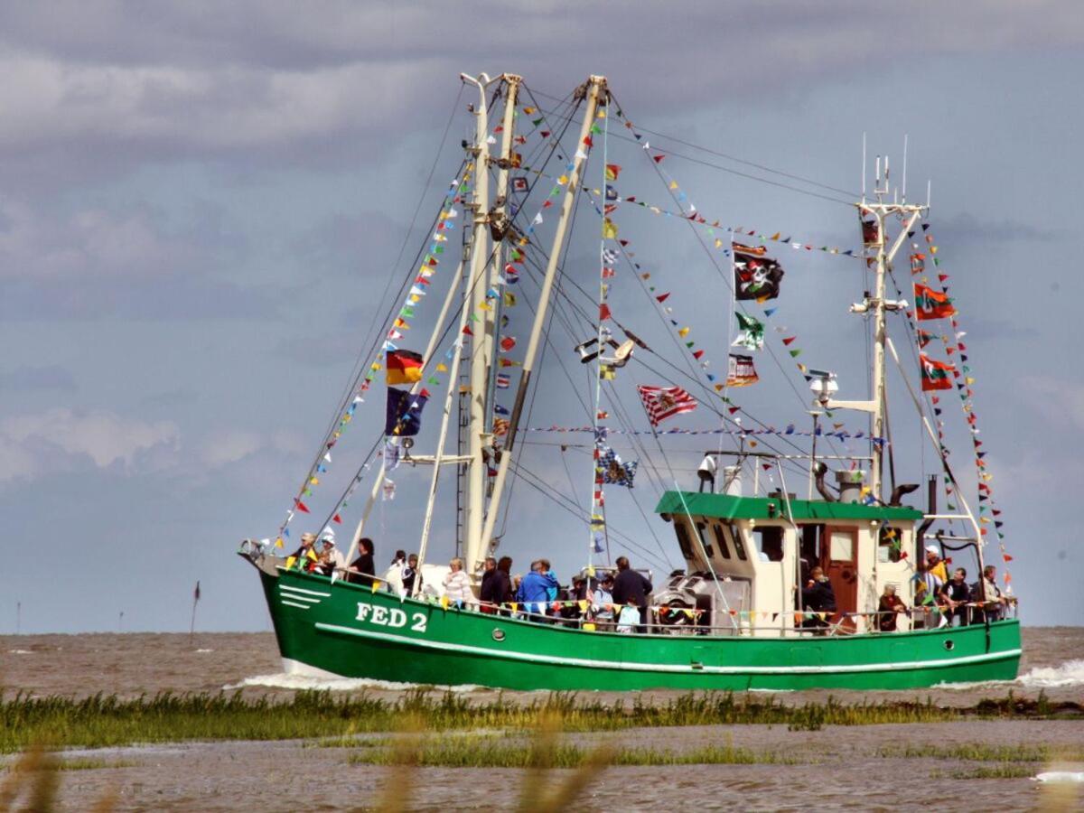 Ferienwohnung Pit Am Nordseedeich Butjadingen Eksteriør bilde